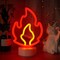 Summer Flame Neon Light – Tropical Fire LED Sign for Beach Bars, Pool Parties, & Summer Room Décor – USB or Battery Powered